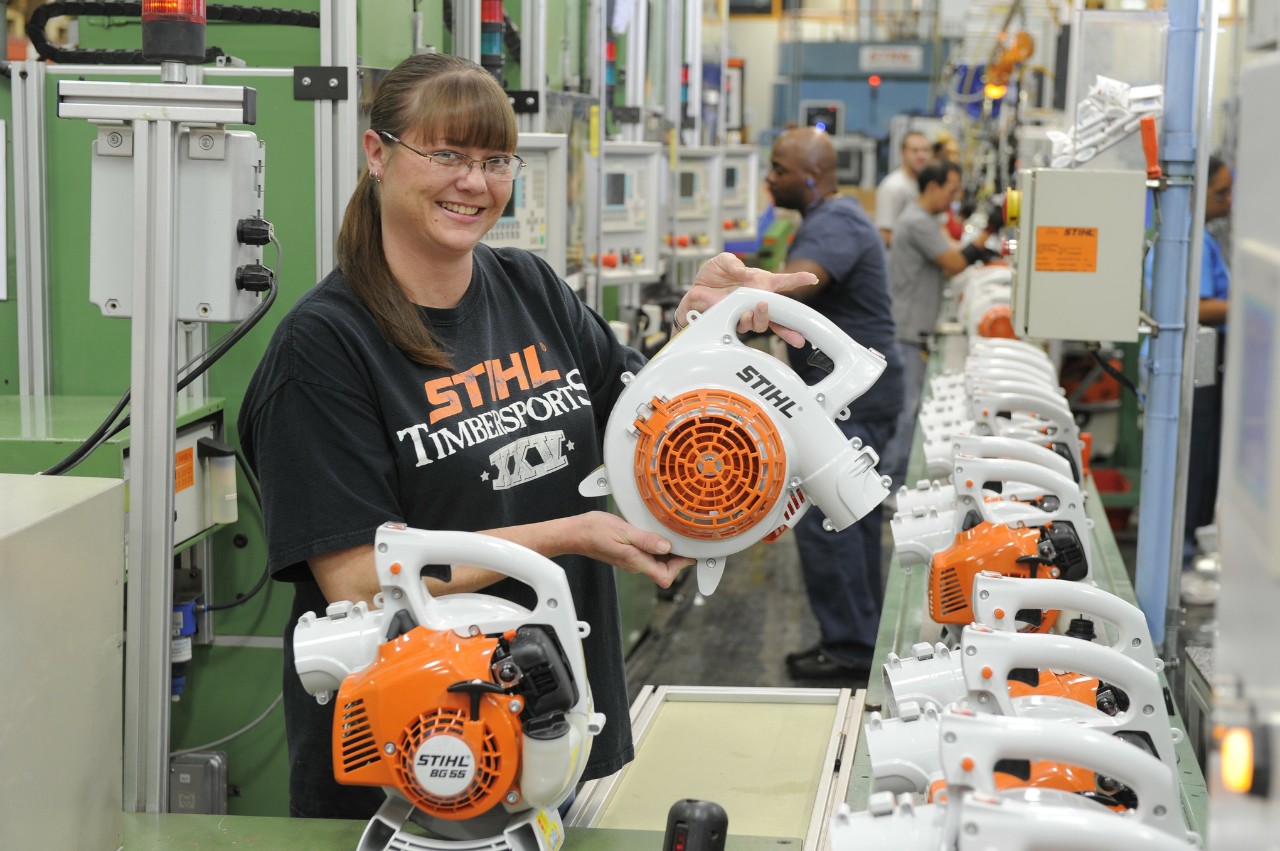 Principales áreas de trabajo STIHL Estados Unidos